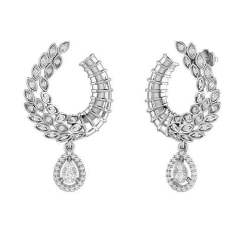 Ninochka Diamond Drop Earrings